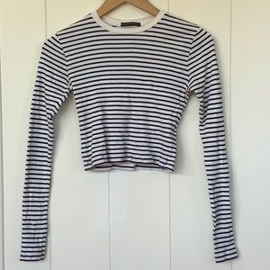 Stripped Brandy Melville Thermal long sleeve